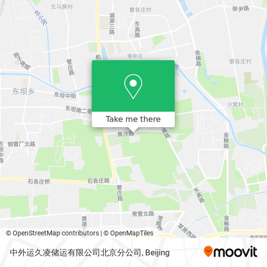 中外运久凌储运有限公司北京分公司 map