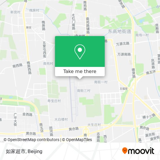如家超市 map