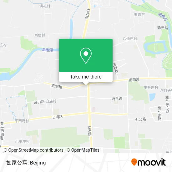 如家公寓 map