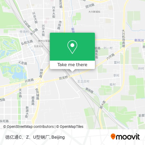 德亿通C、Z、U型钢厂 map