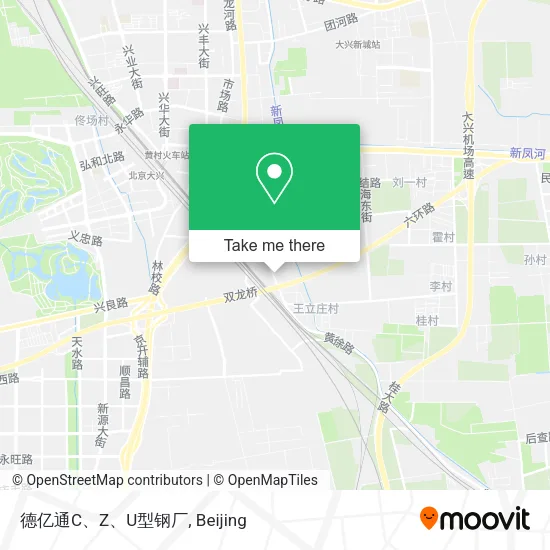 德亿通C、Z、U型钢厂 map