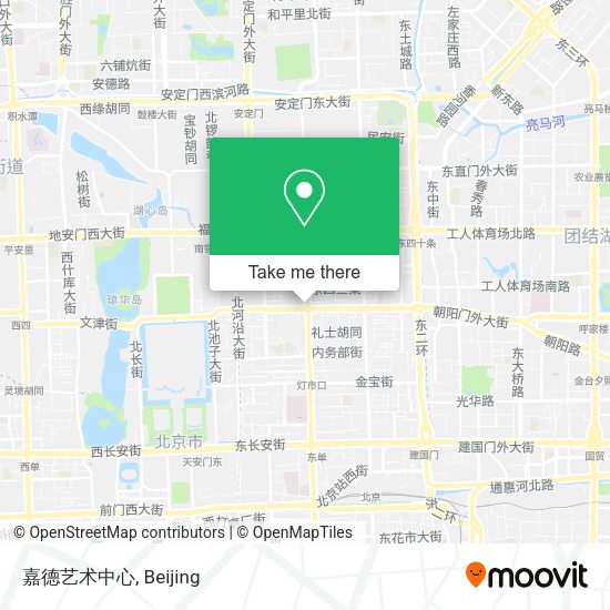 嘉德艺术中心 map