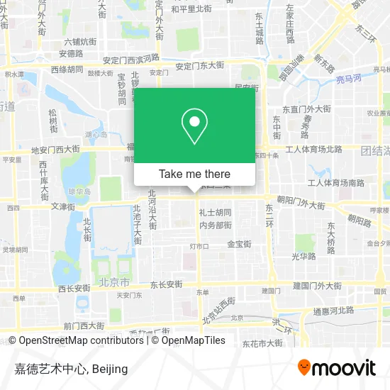 嘉德艺术中心 map