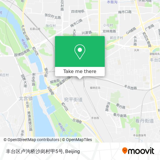 丰台区卢沟桥沙岗村甲5号 map