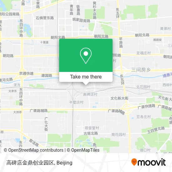 高碑店金鼎创业园区 map