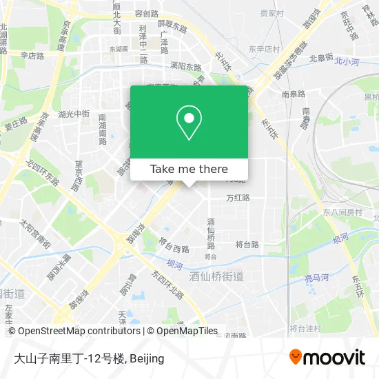 大山子南里丁-12号楼 map