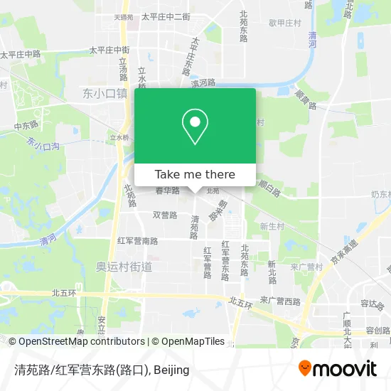 清苑路/红军营东路(路口) map