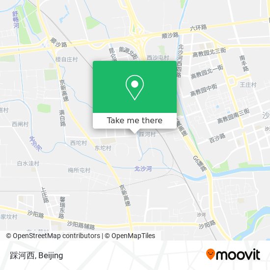 踩河西 map