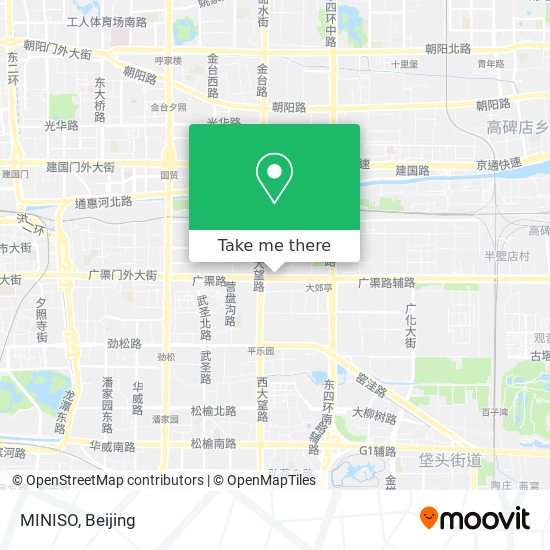 MINISO map