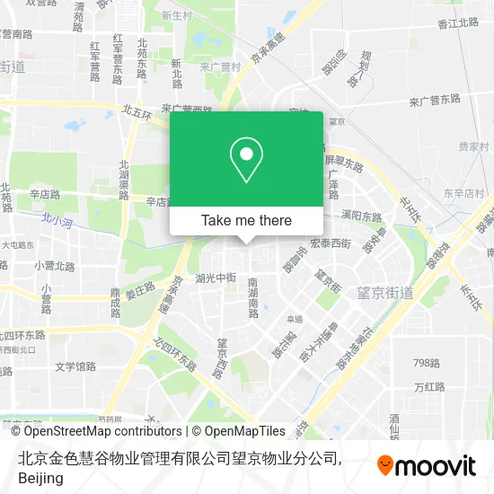 北京金色慧谷物业管理有限公司望京物业分公司 map