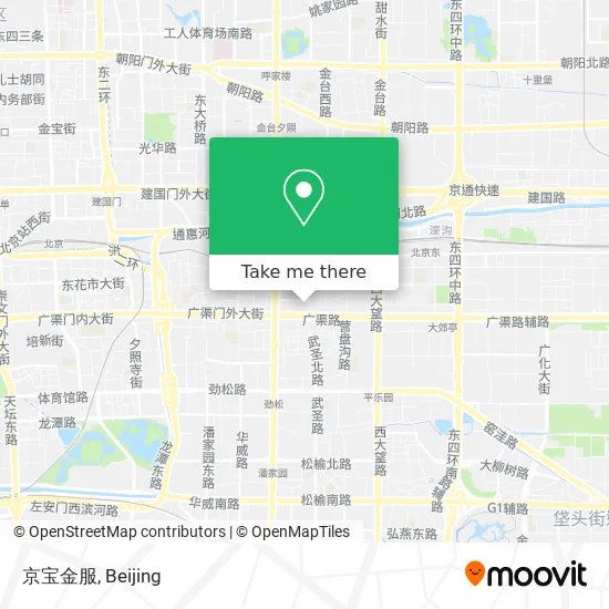 京宝金服 map