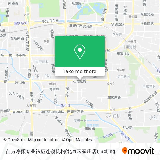 苗方净颜专业祛痘连锁机构(北京宋家庄店) map