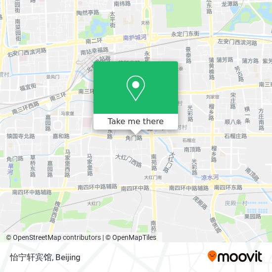 怡宁轩宾馆 map