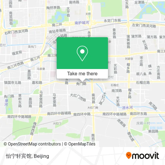怡宁轩宾馆 map