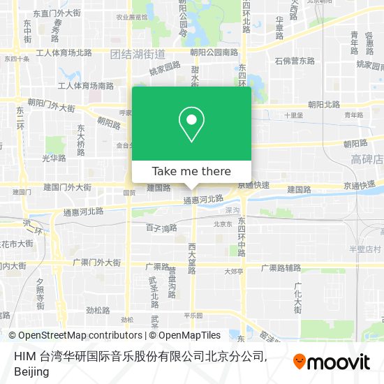 HIM  台湾华研国际音乐股份有限公司北京分公司 map