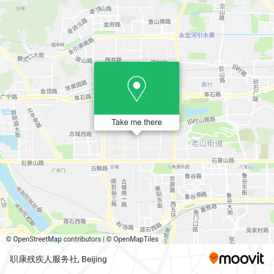 职康残疾人服务社 map