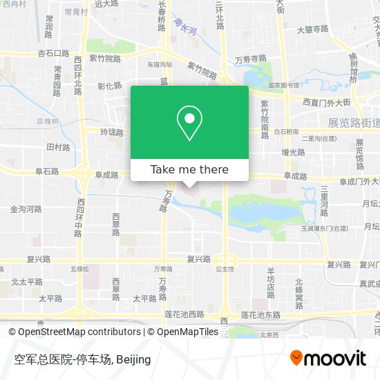 空军总医院-停车场 map