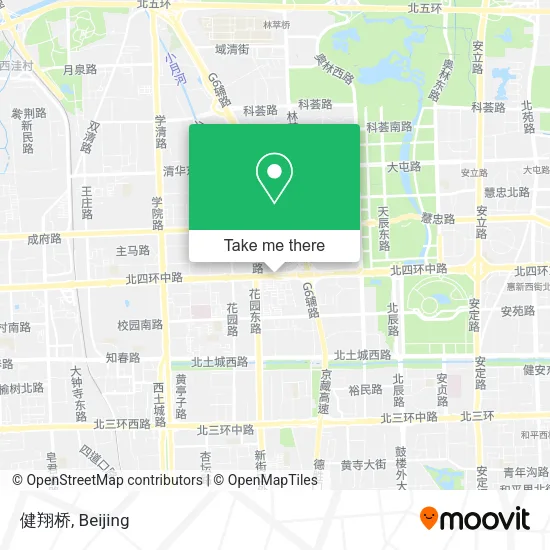 健翔桥 map
