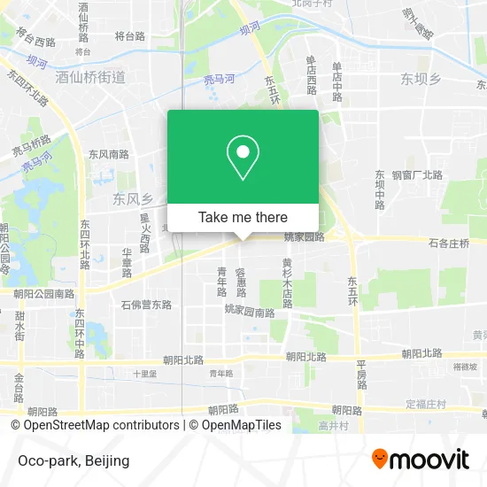 Oco-park map