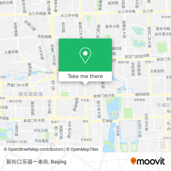 新街口乐器一条街 map