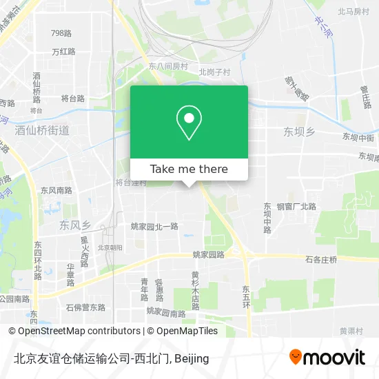 北京友谊仓储运输公司-西北门 map