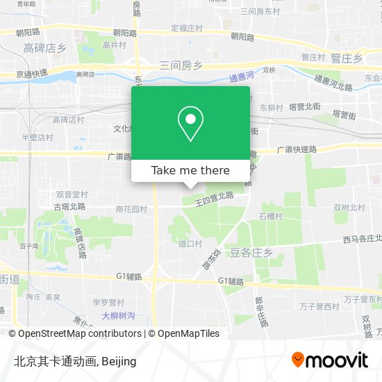 北京其卡通动画 map