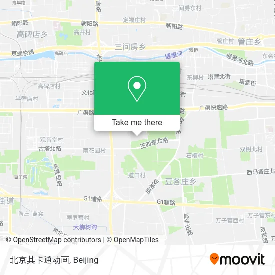 北京其卡通动画 map