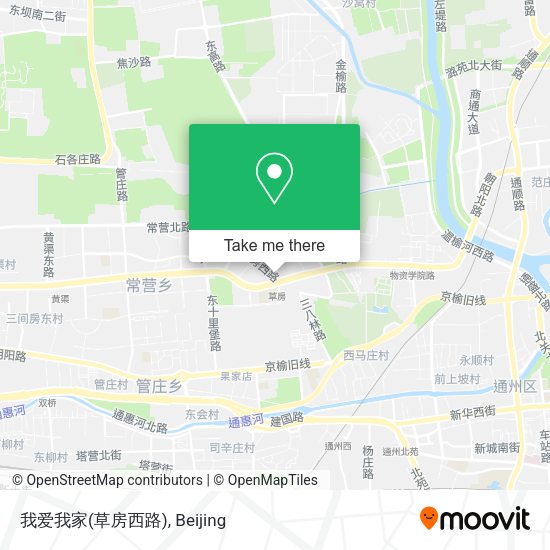 我爱我家(草房西路) map