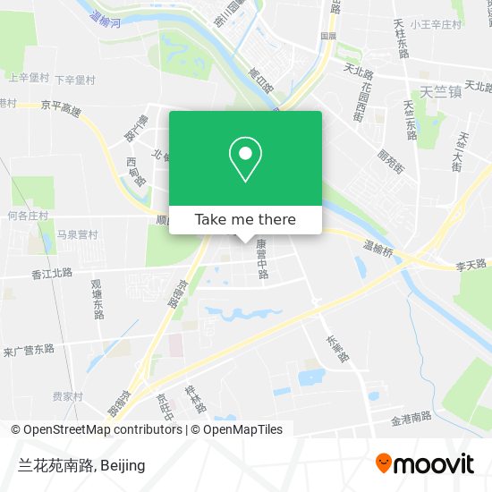 兰花苑南路 map