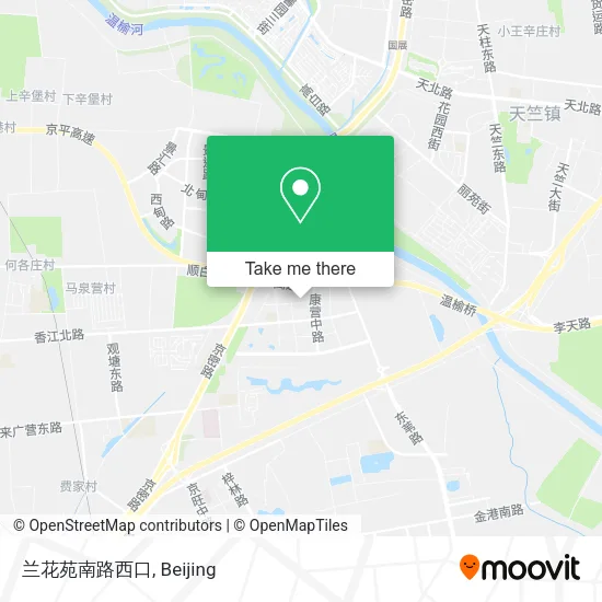 兰花苑南路西口 map