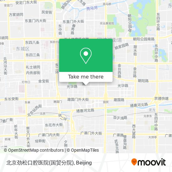 北京劲松口腔医院(国贸分院) map