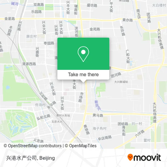 兴港水产公司 map