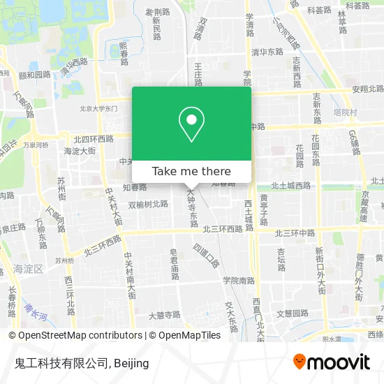 鬼工科技有限公司 map