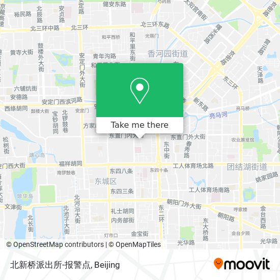北新桥派出所-报警点 map
