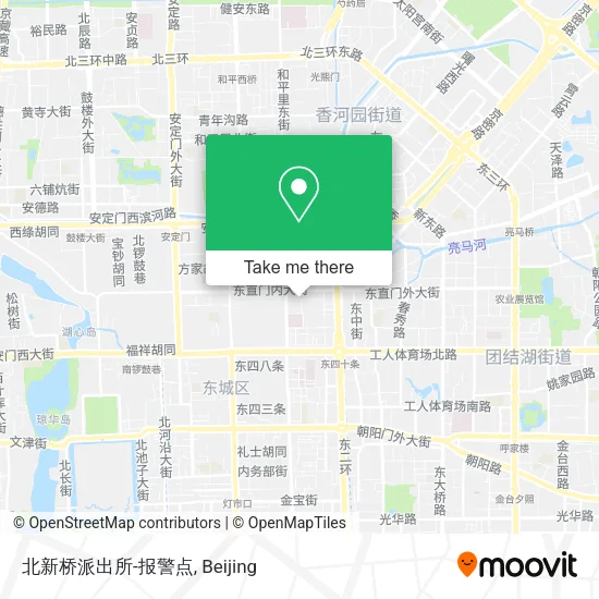北新桥派出所-报警点 map