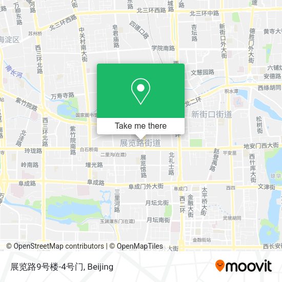 展览路9号楼-4号门 map