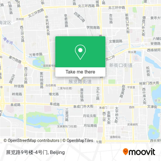展览路9号楼-4号门 map