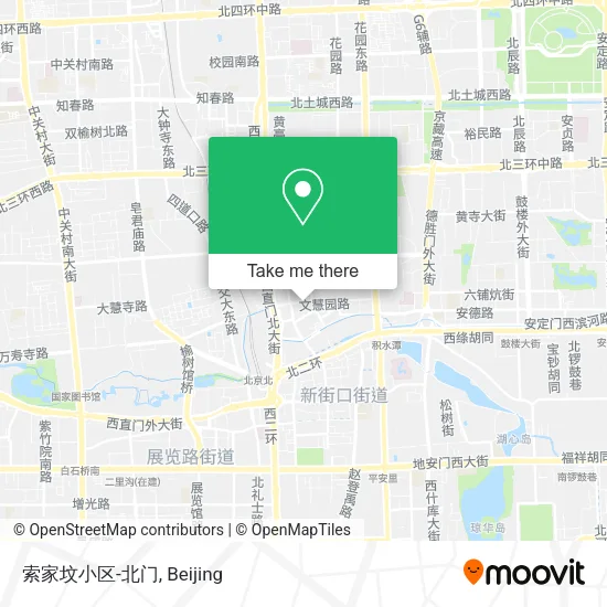 索家坟小区-北门 map