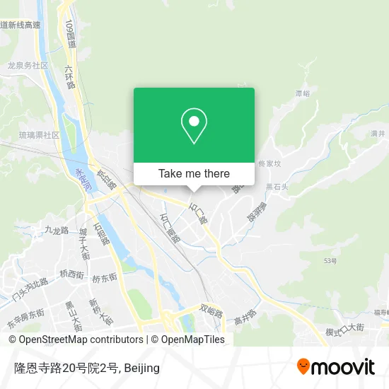 隆恩寺路20号院2号 map