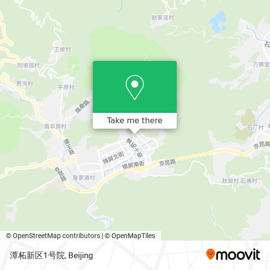 潭柘新区1号院 map