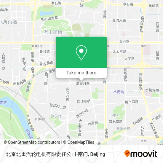 北京北重汽轮电机有限责任公司-南门 map