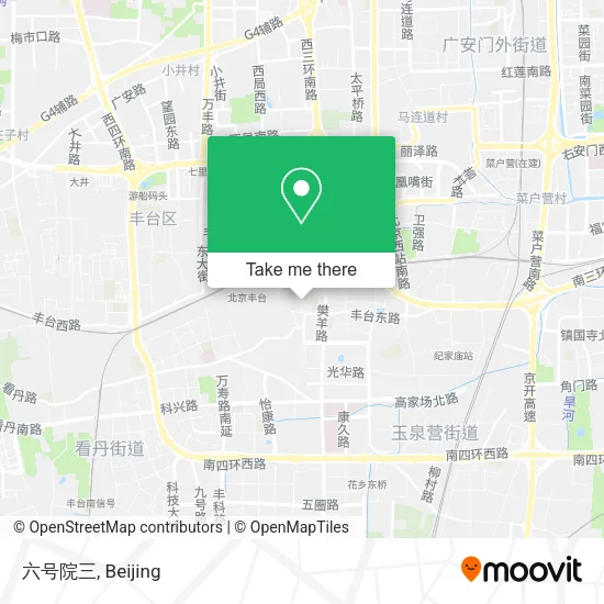六号院三 map