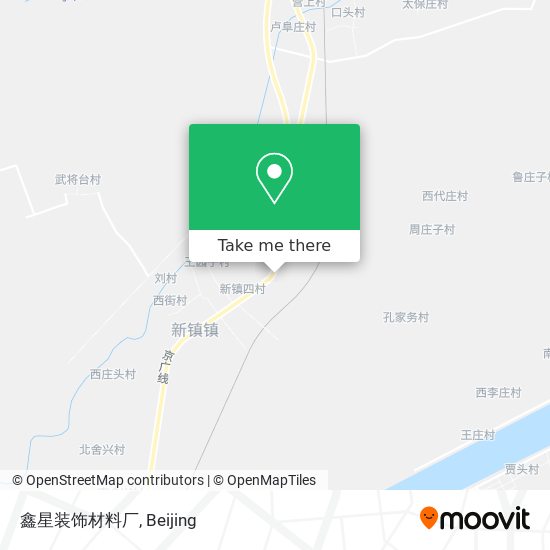 鑫星装饰材料厂 map