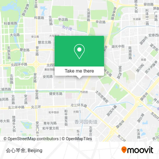 会心琴舍 map