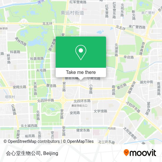 会心堂生物公司 map