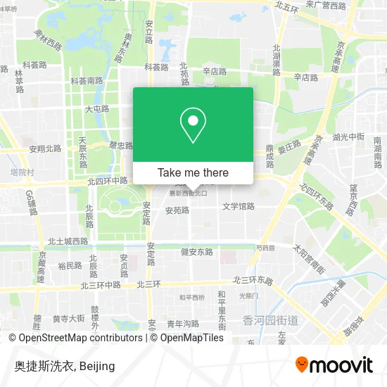 奥捷斯洗衣 map