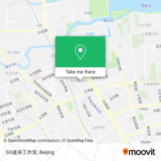 SG健身工作室 map