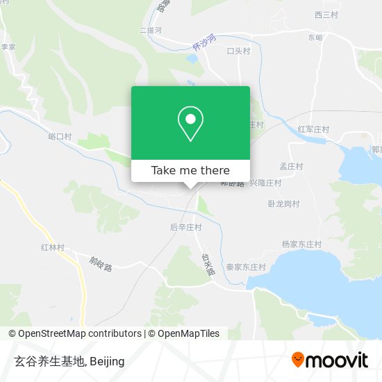 玄谷养生基地 map