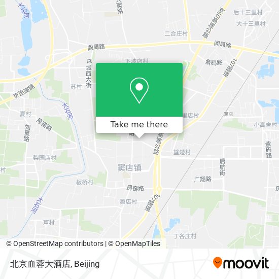 北京血蓉大酒店 map