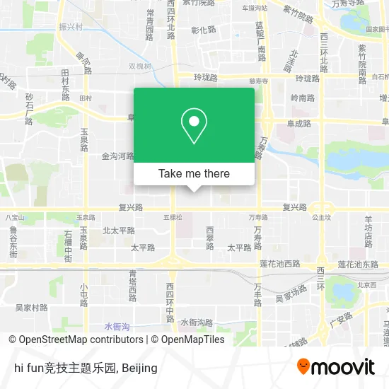 hi fun竞技主题乐园 map